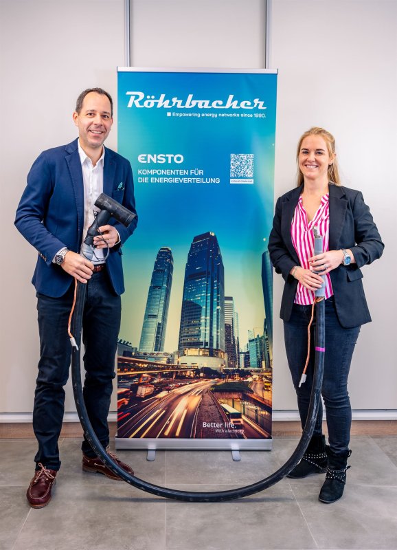 Röhrbacher - Georg Kastenberger und Stephanie Kastenberger mit Winkelstecker