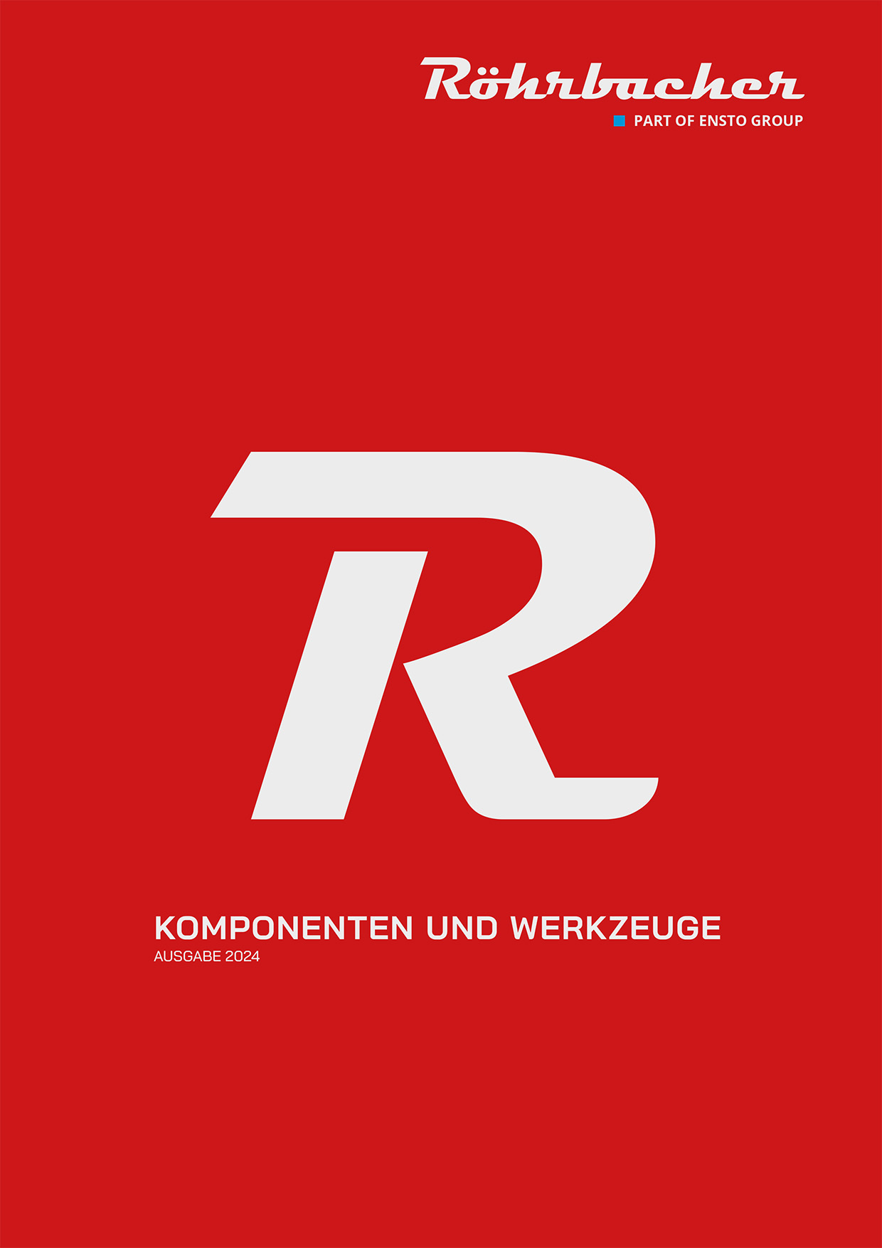 Katalog Cover - Ensto Röhrbacher - Werkzeuge und Komponenten | Ausgabe 2024